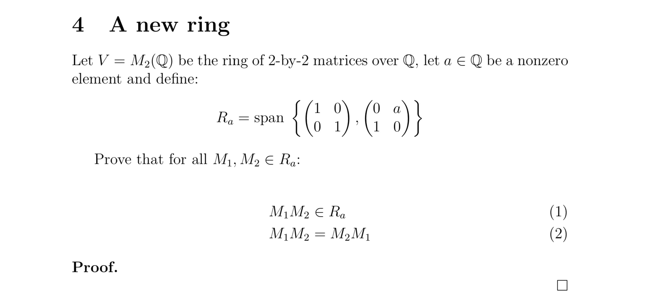Please complete problems 4 and 5 thoroughly and