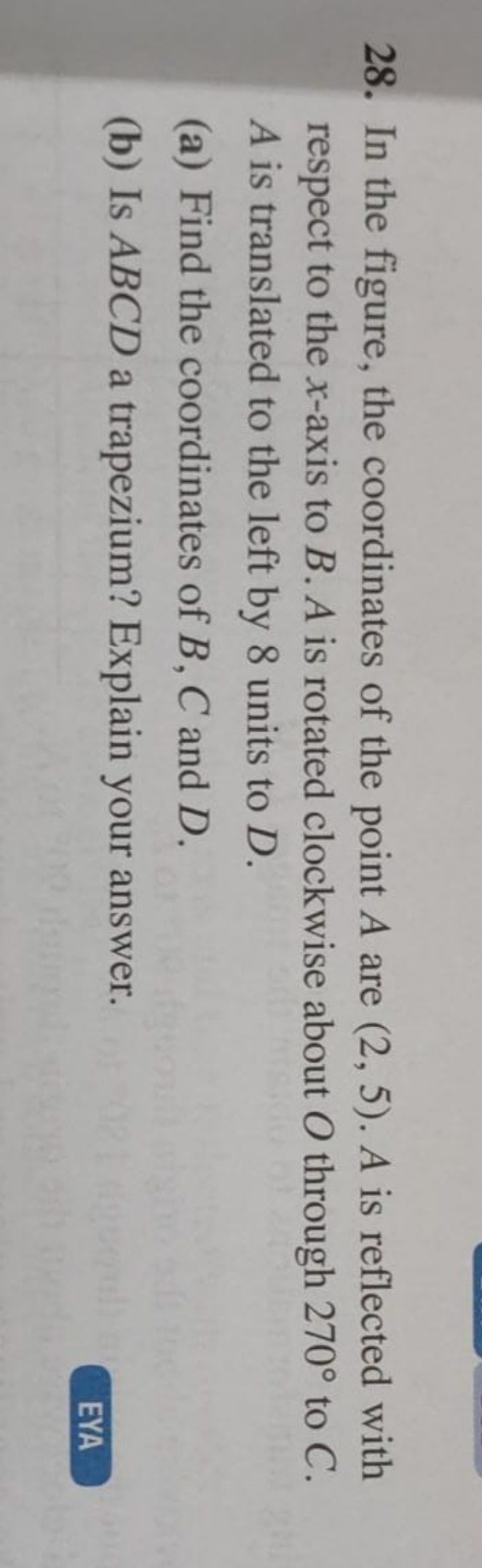 thx for help a and b 28. In the figure, the