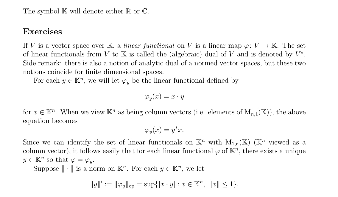 Solve in details The symbol K will denote either