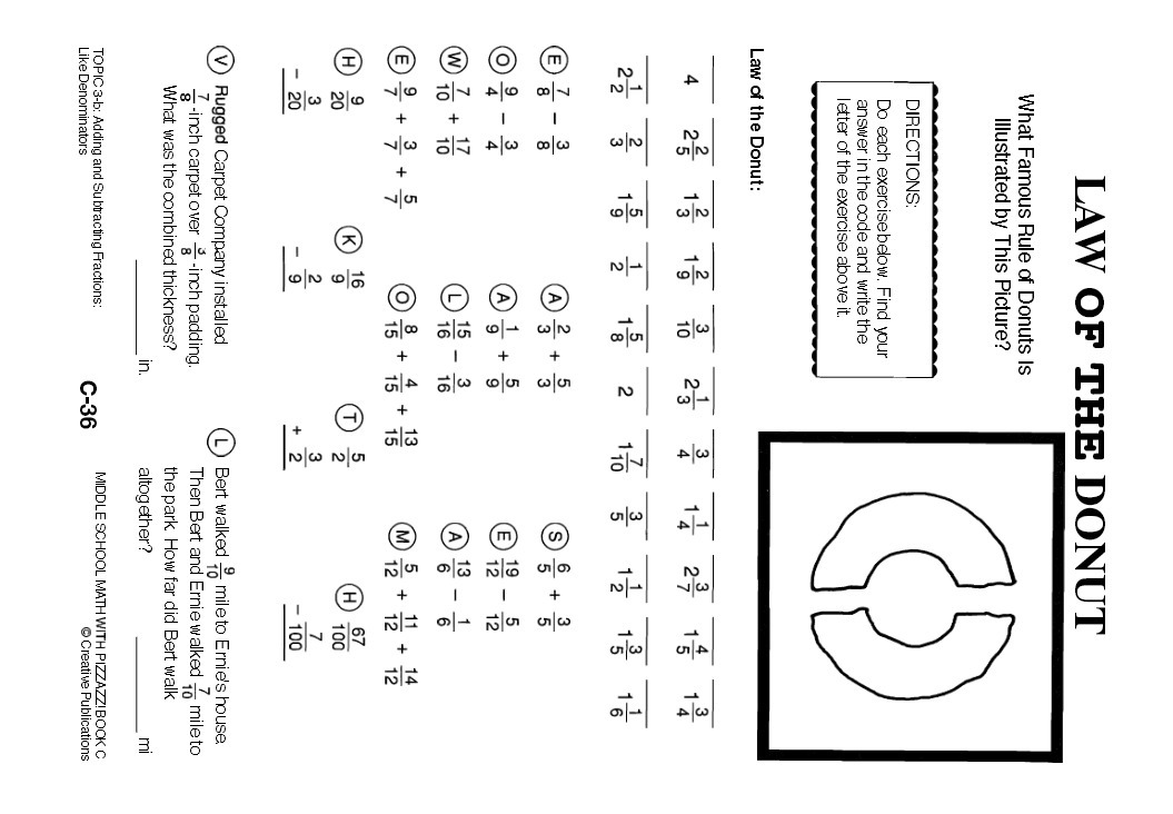 LAW OF THE DONUT What Famous Rule of Donuts Is