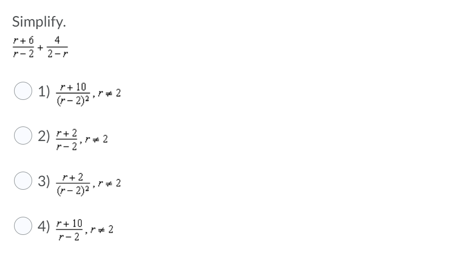 Radical Expressions 1.) \fmap2 + 1 272- 1 Which