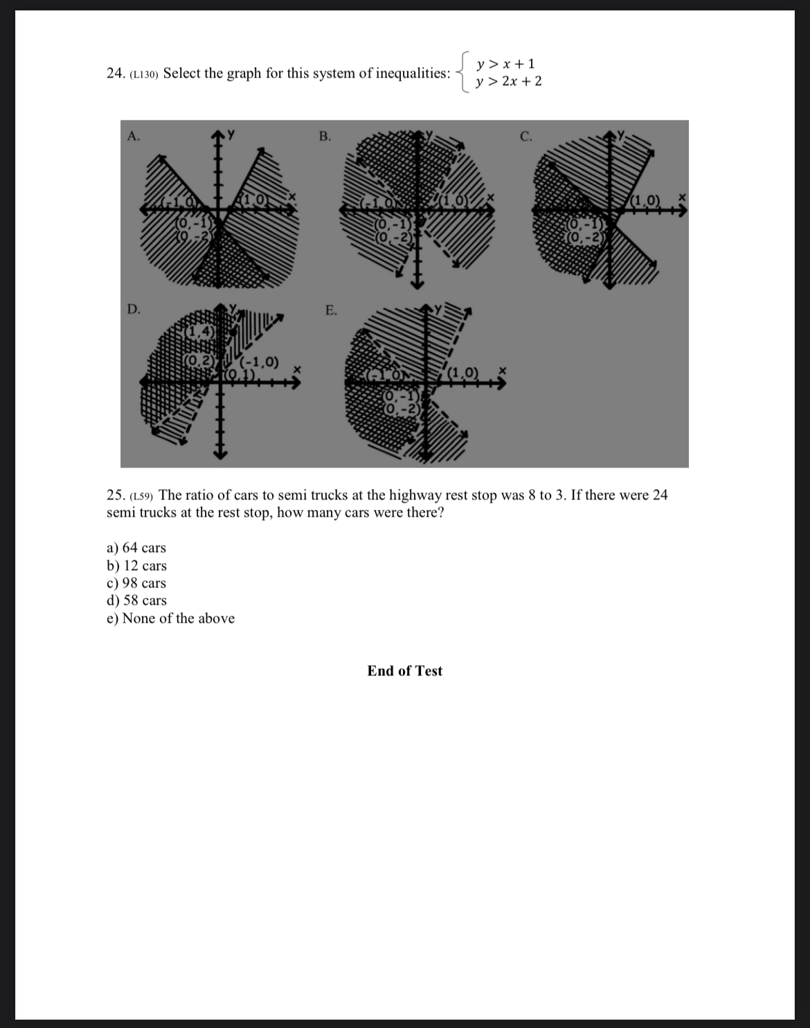 9. (L120) Select the correct word description and