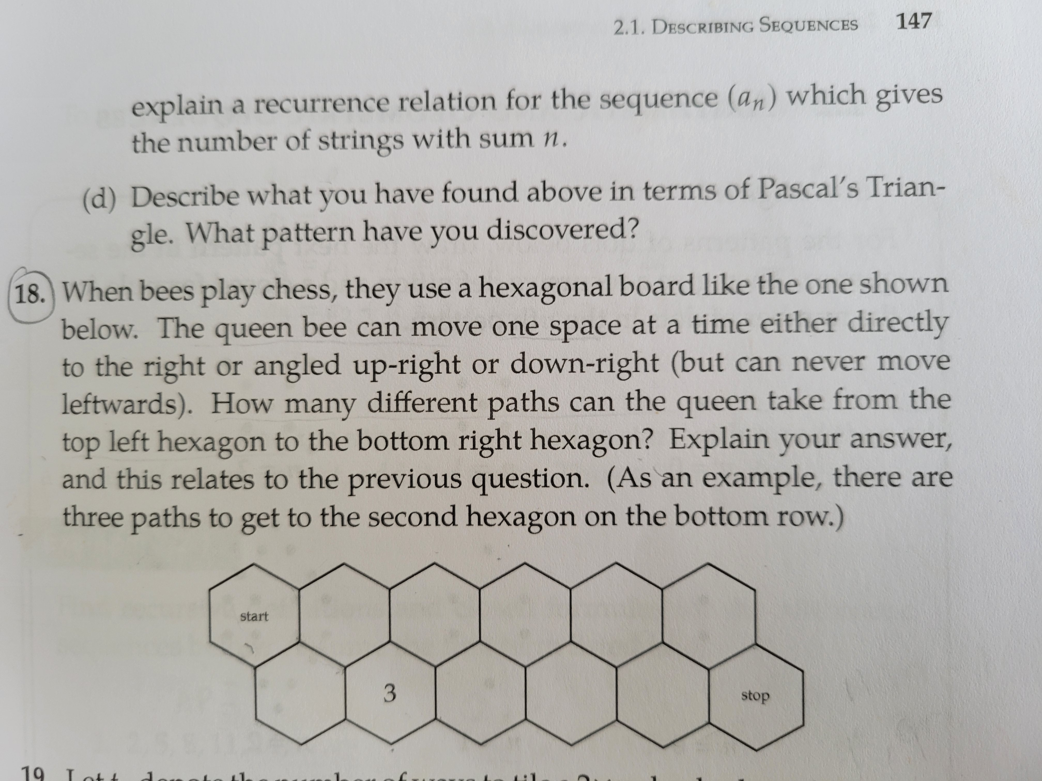 2.1. DESCRIBING SEQUENCES 147 explain a