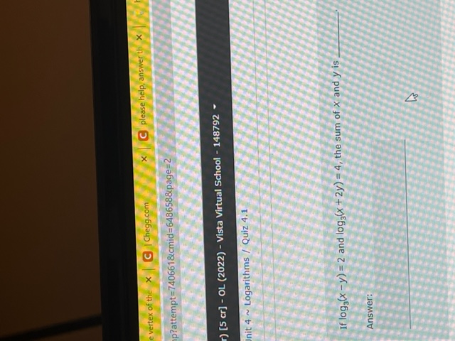e vertex of the x C | Chegg.com X C please help,