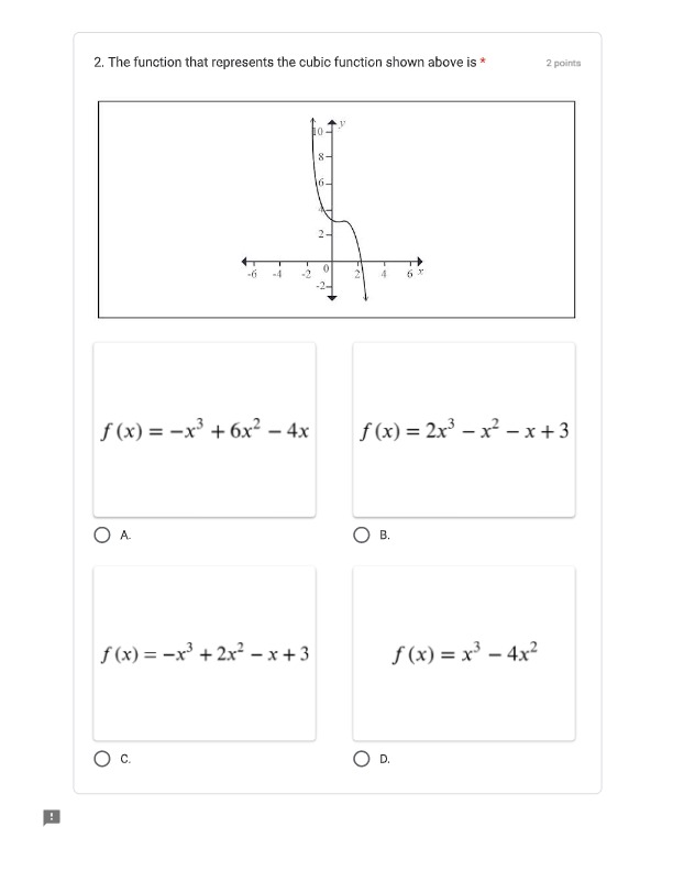 Each question in Part A is worth 2 marks. Read