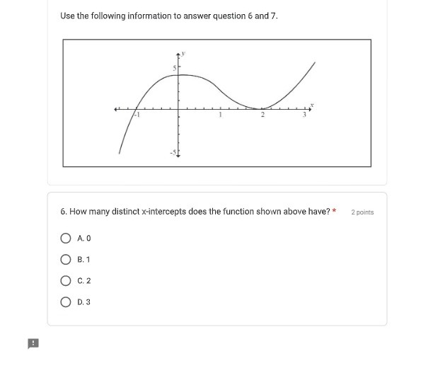 Each question in Part A is worth 2 marks. Read