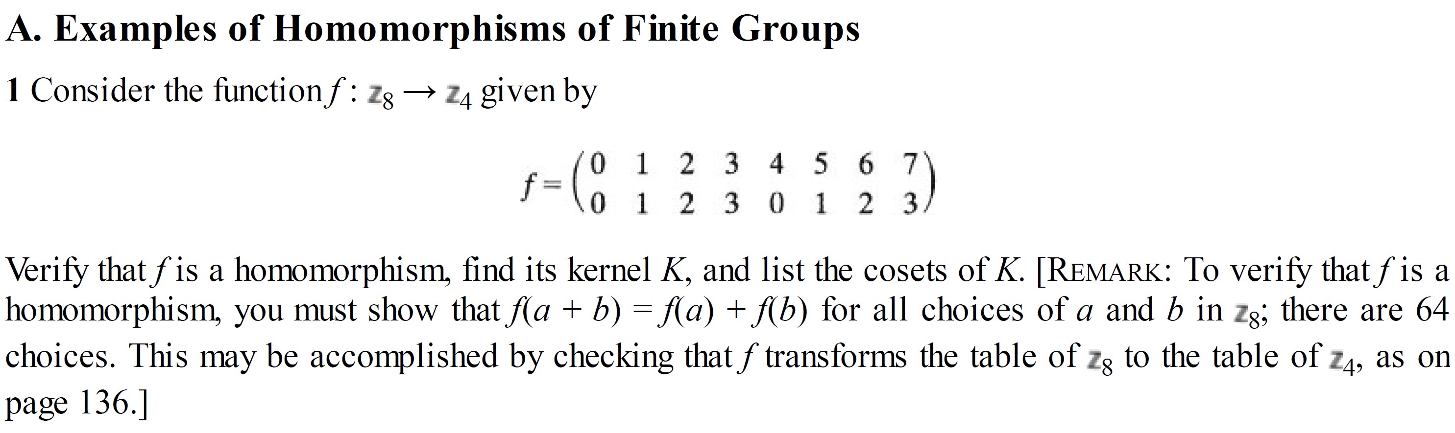 A.1 solve problem and show work. A. Examples of