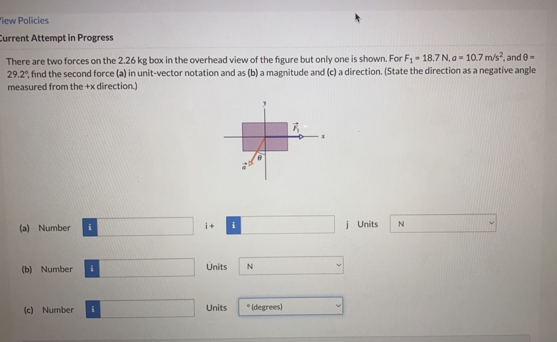 iew Policies Current Attempt in Progress There