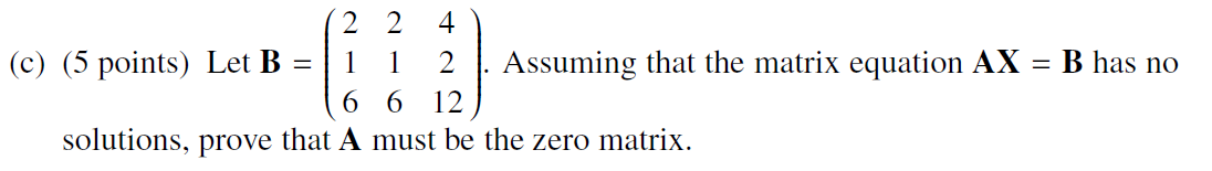5. Suppose A is a 3 x 2 matrix and that R is the