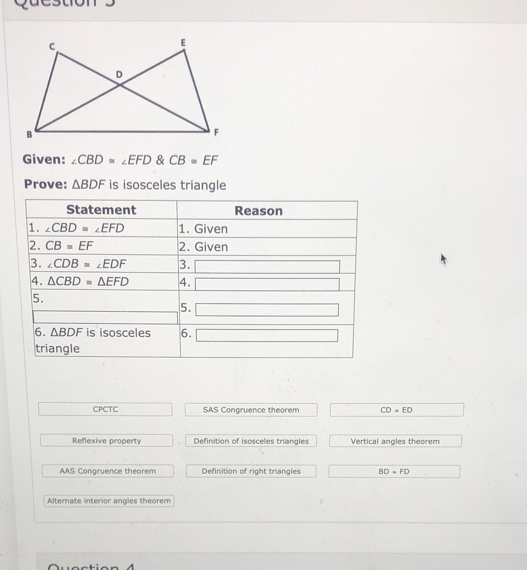 please help fill in the blank Given: LCBD = LEFD