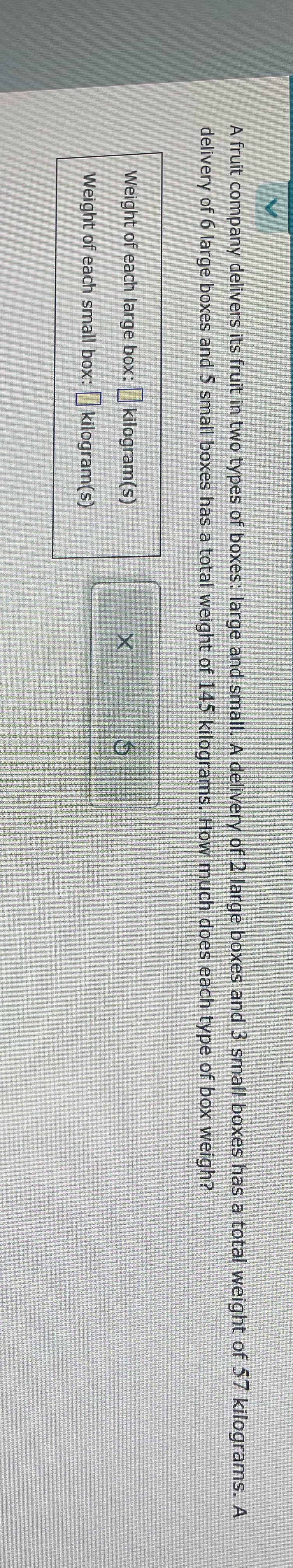 Please ONLY provide the answers. I do not need