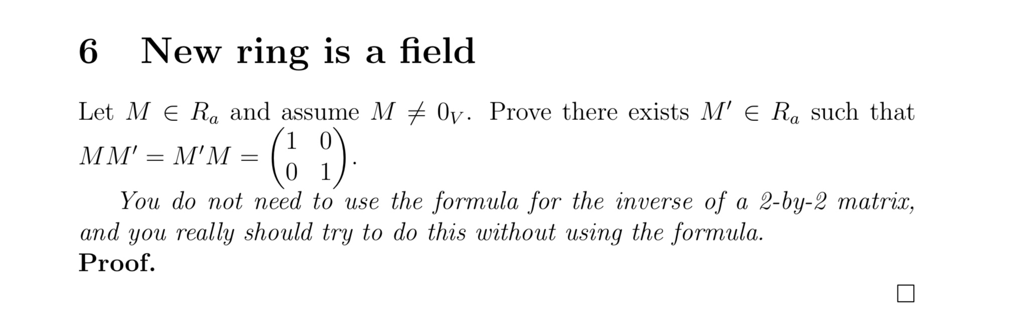 Please complete problem 6 thoroughly and show