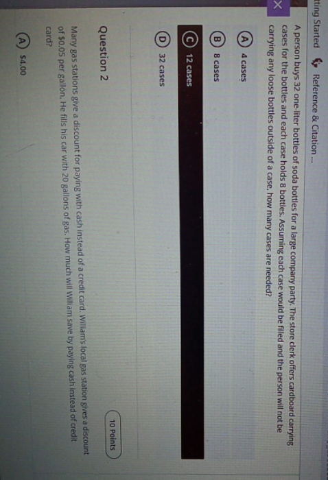 can you help me solve ting Started Reference &