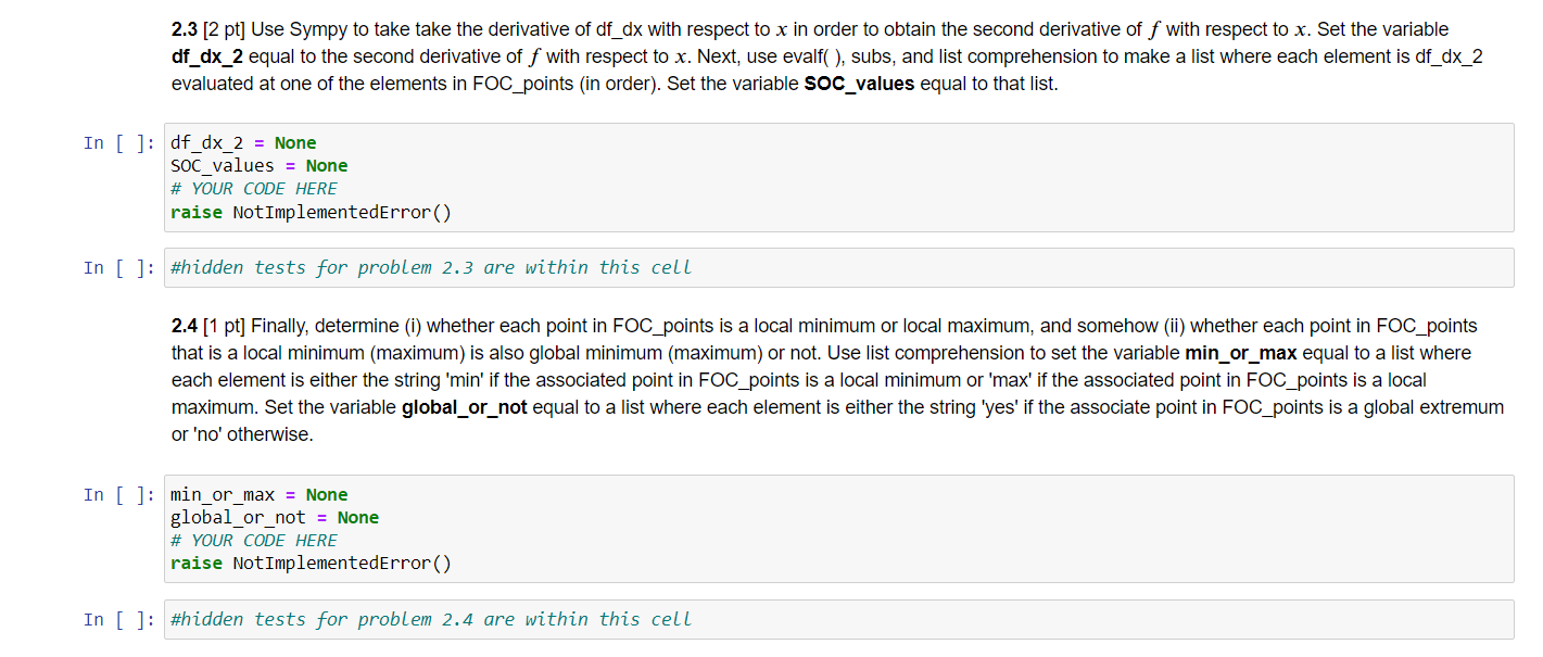 Hi I have problems with the question below: Part