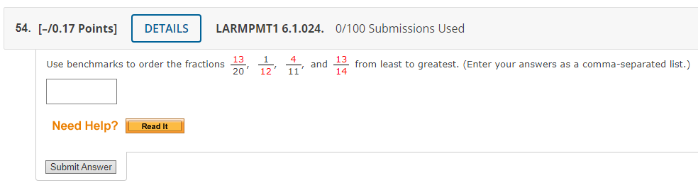 54. [10.17 Points] DETAILS LARMPMT1 6.1.024.