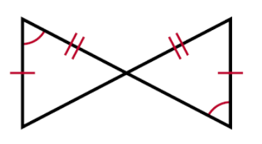 Are these triangles congruent based on SAS or SSS