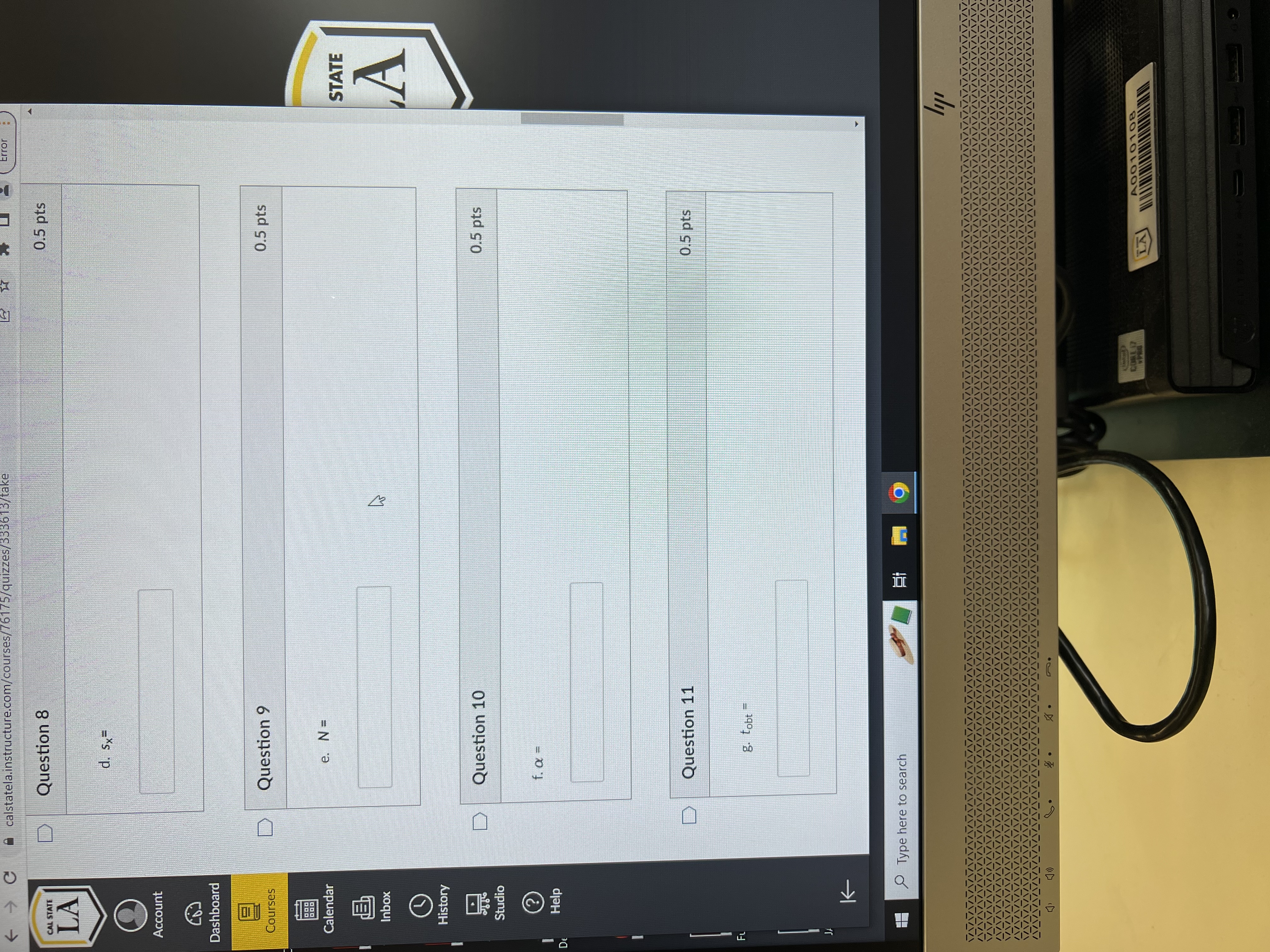 EDEN 1090-01 (91152) x Quiz: Self-Assessment