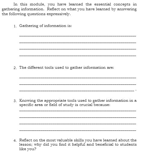 In this module, you have learned the essential