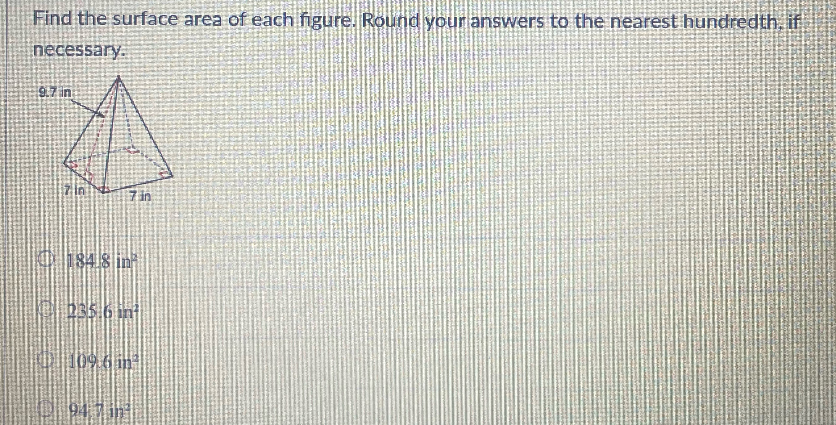Please help Find the surface area of each figure.