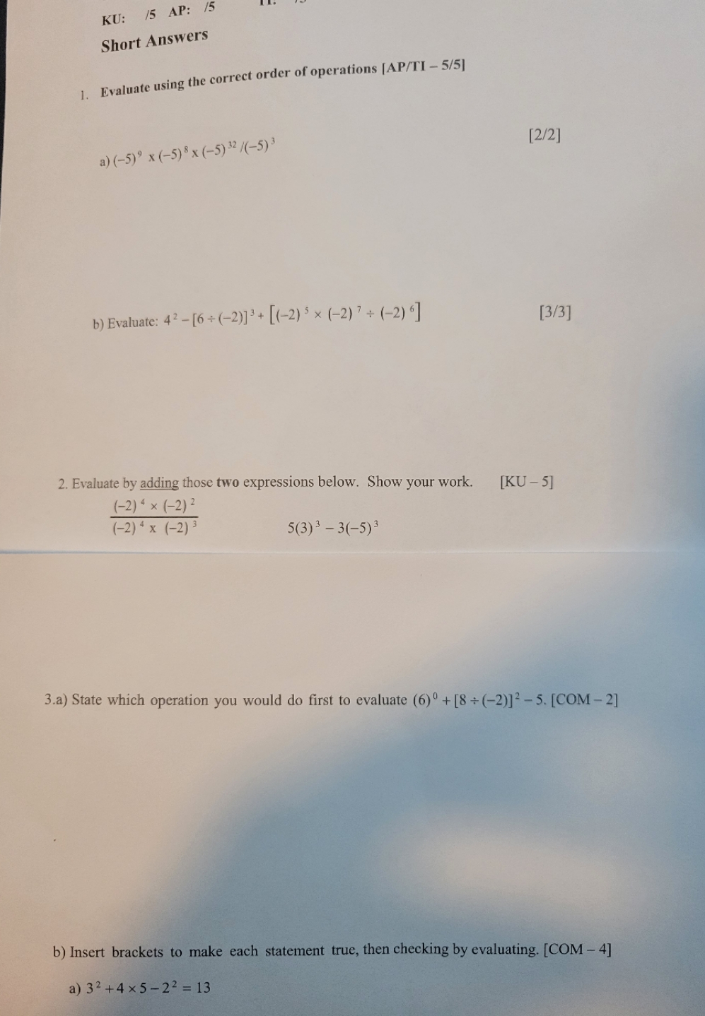 Need help! It's grade 12 college math on