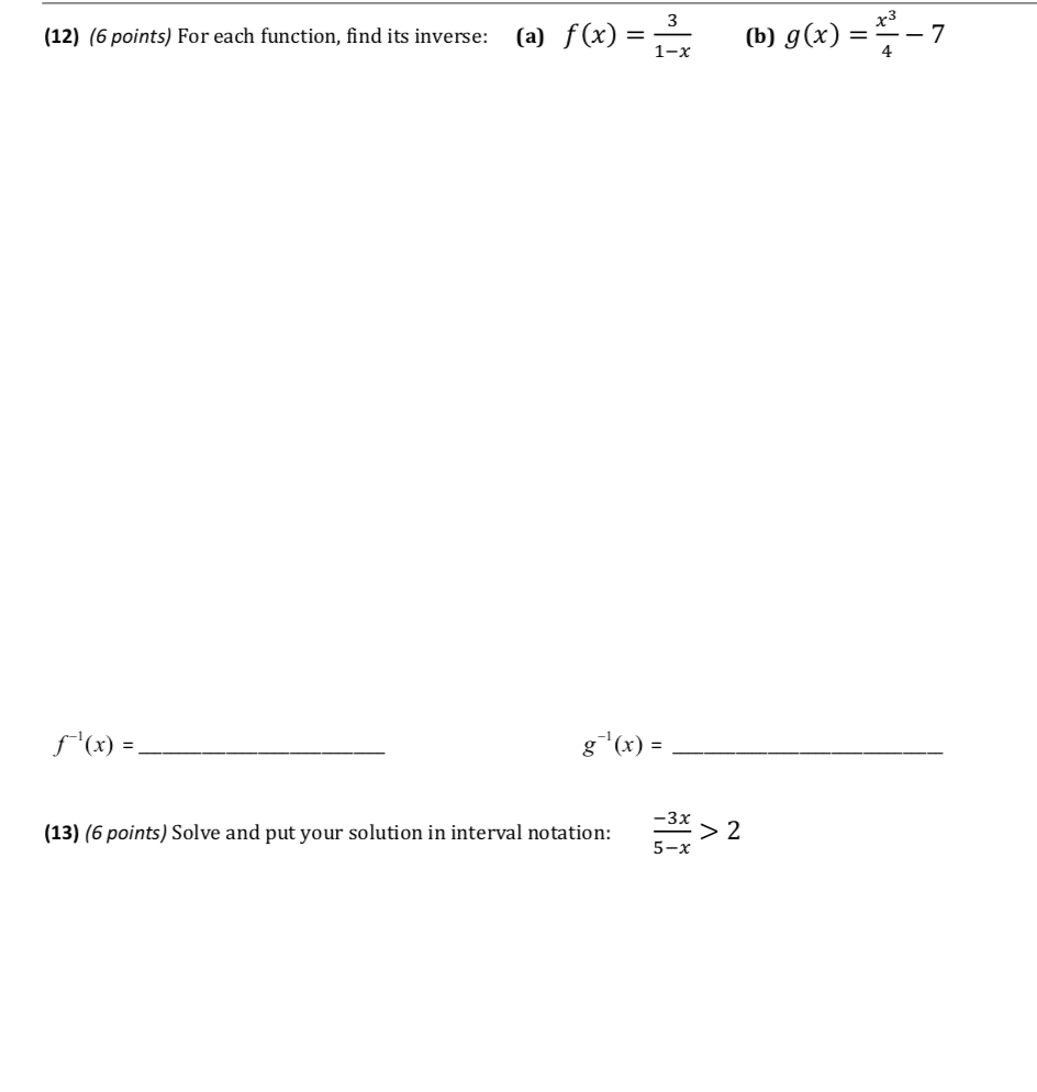 {10] {3 points) [a] Sketch the graph of {10] {3