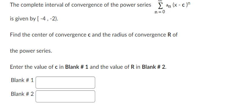 The complete interval of convergence of the power