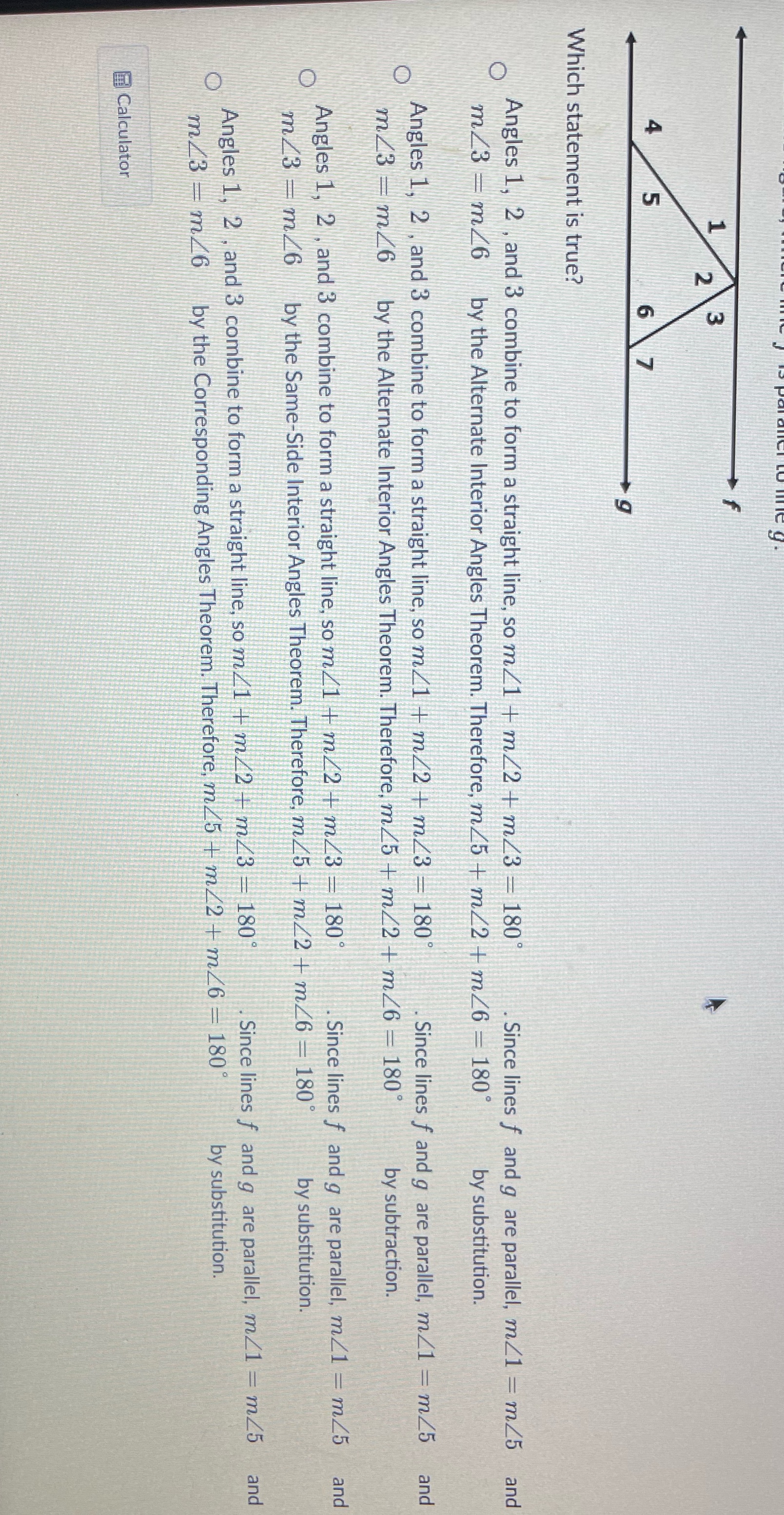 What is the answer and why Which statement is