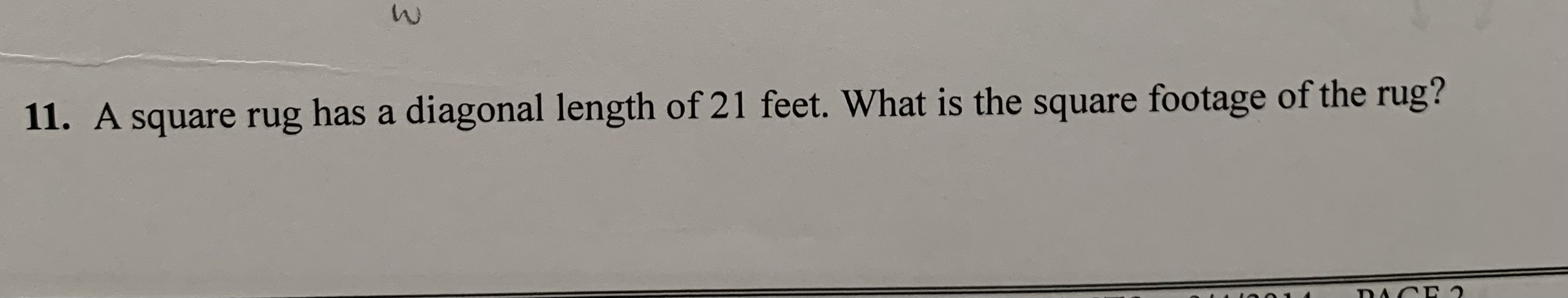 18. In the figure below, AB and AD are tangent to