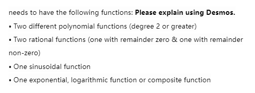 needs to have the following functions: Please