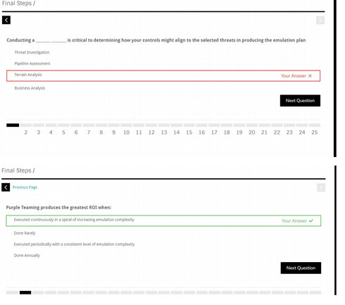 Final Steps / Conducting a In critical to