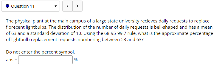 . Question 11 <  style=