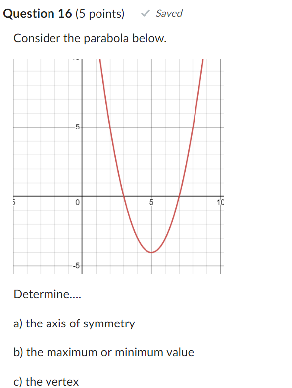 Question 7 (3 points} Solve the following