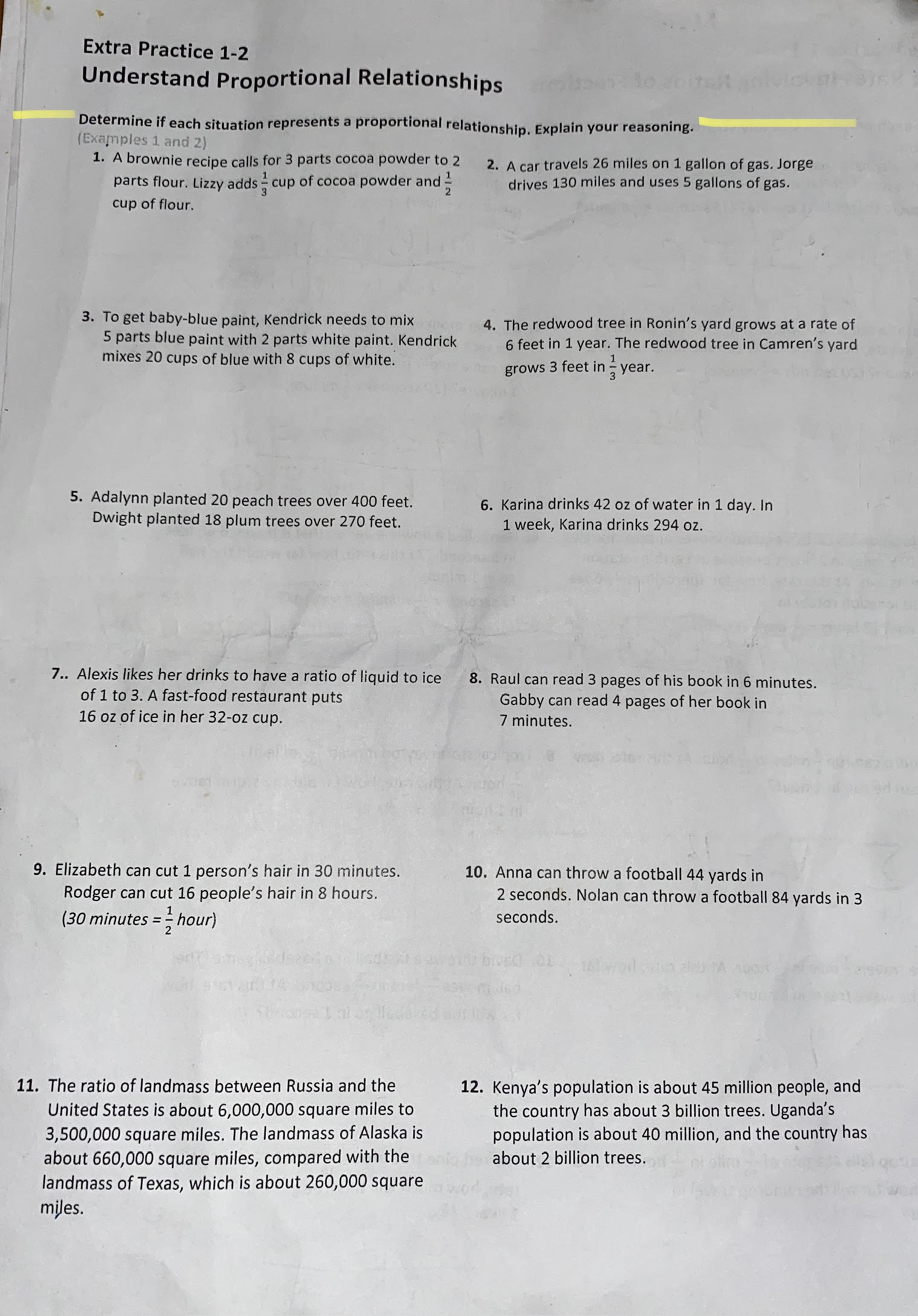 please explain and determine if each question