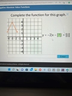 athre Absolute Value Functiona Complete the