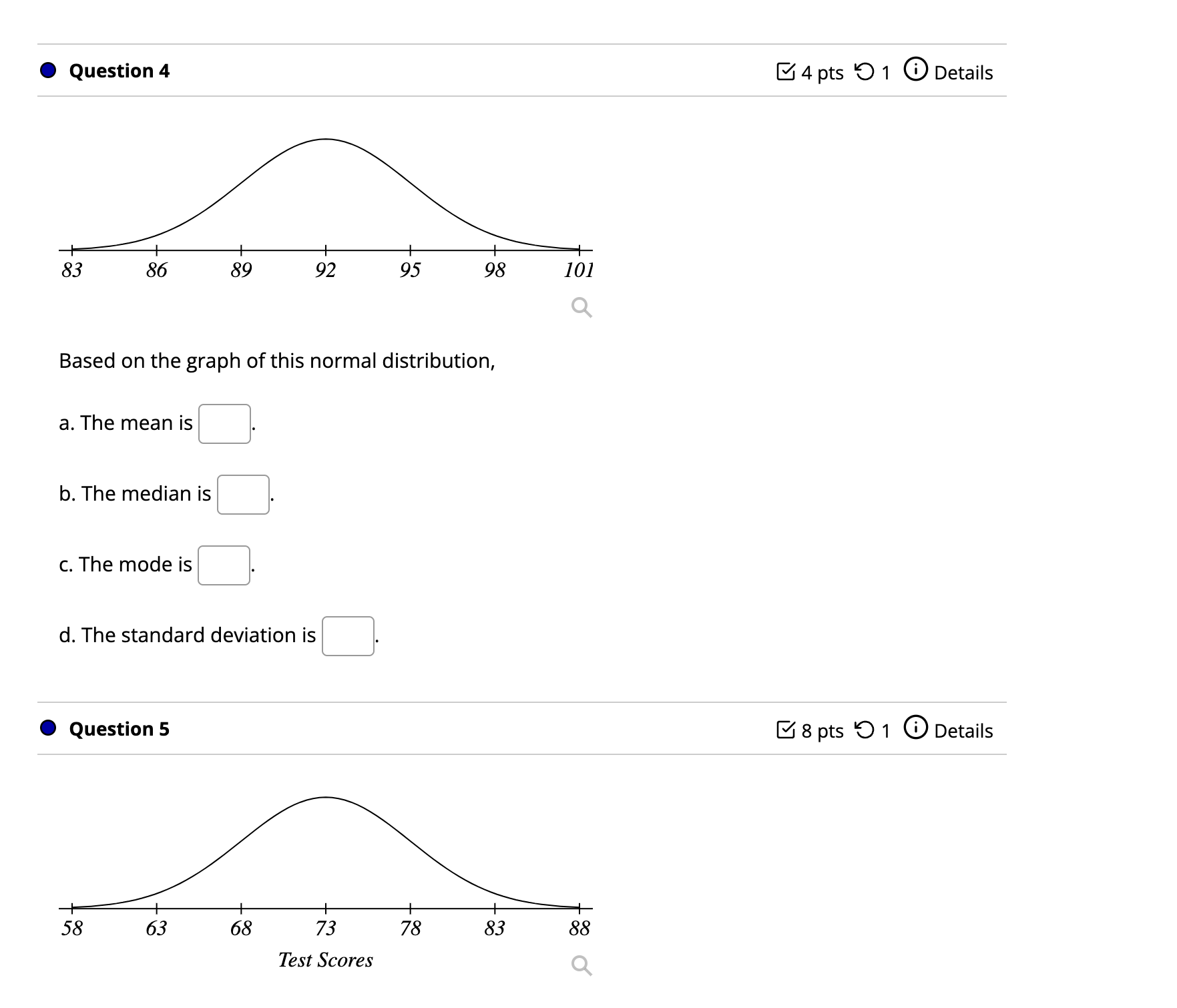 NO EXPLANATION NEED ONLY ANSWERS ASAP PLEASE ?
