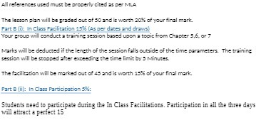 All references used must be properly cited as per