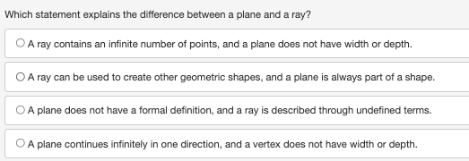 Which statement is not a step used when