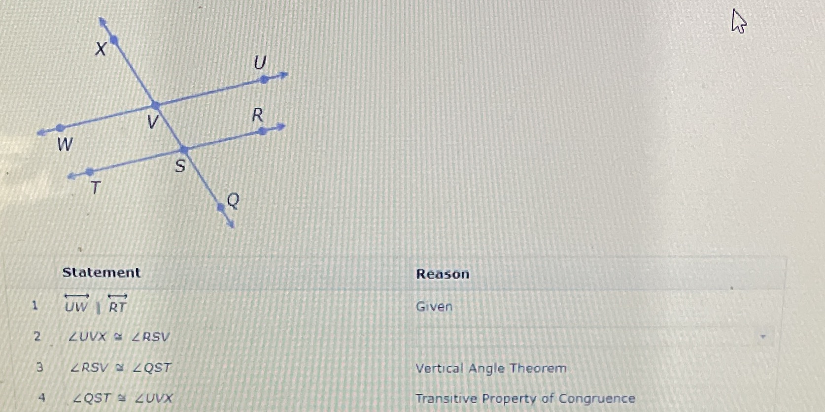 Reason for 2, and why its not alternate interior