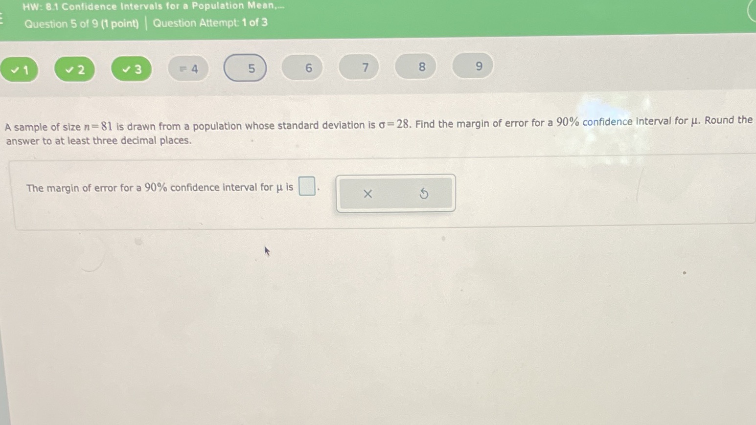 HW: 8.1 Confidence Intervals for a Population