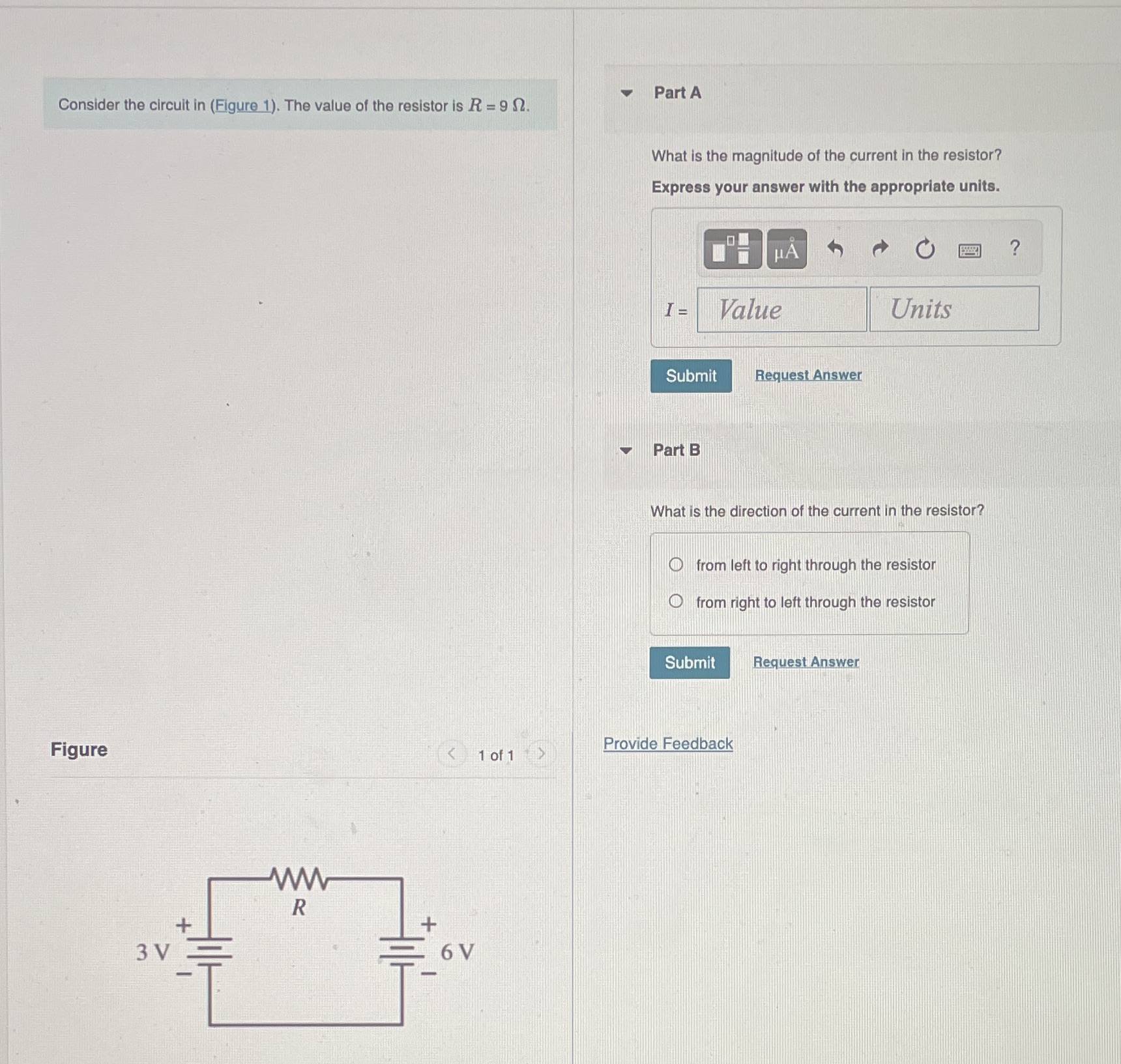 This is physics Part A Consider the circuit in