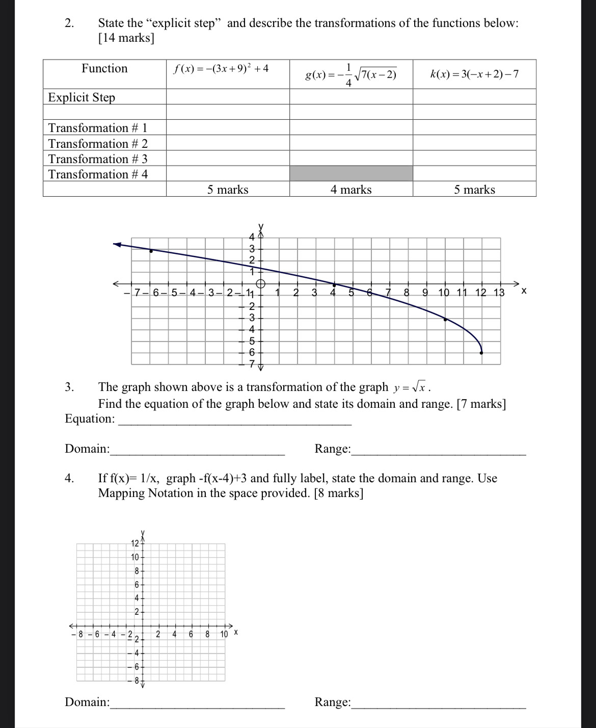 2. State the \"explicit step\" and describe the