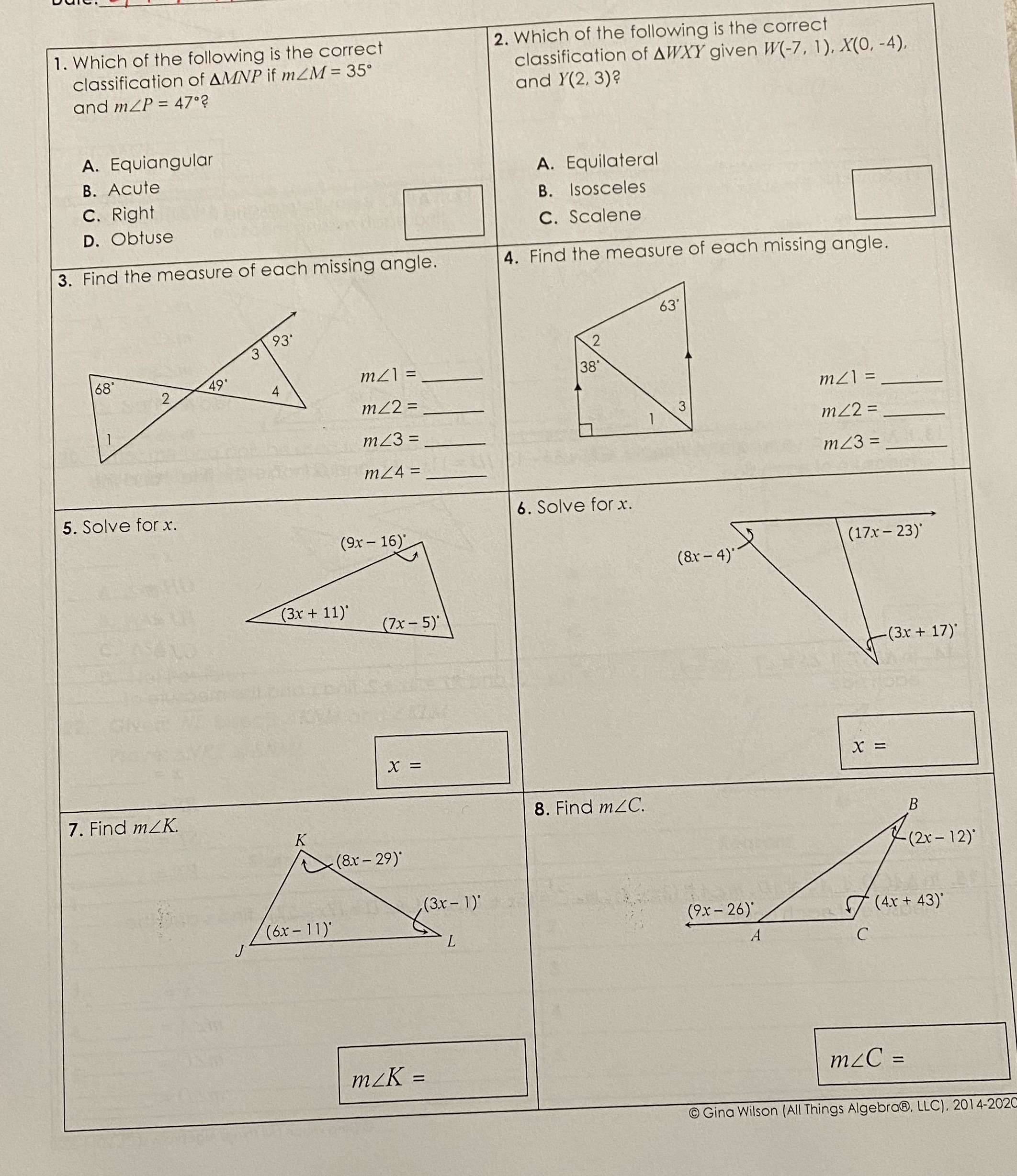 answer all pls 1. Which of the following is the