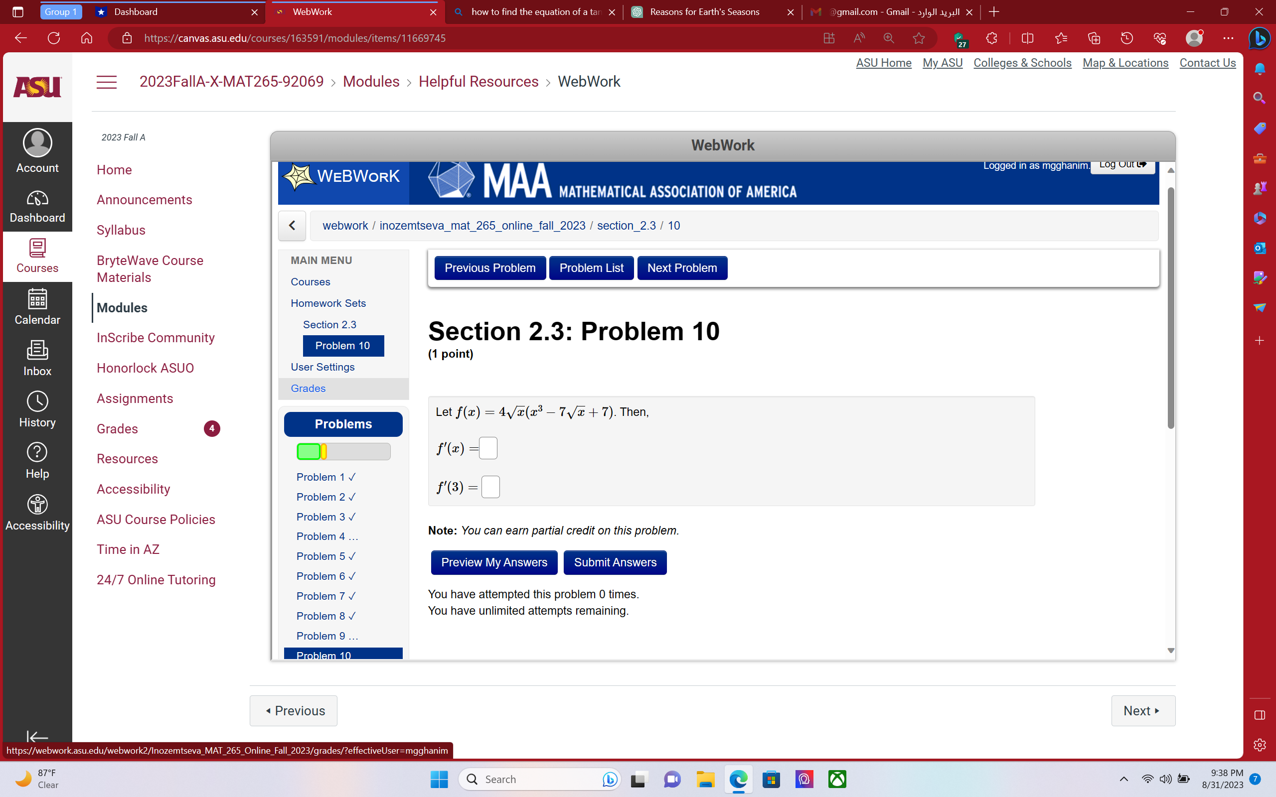 Group 1 Dashboard x | M @gmail.com - Gmail -