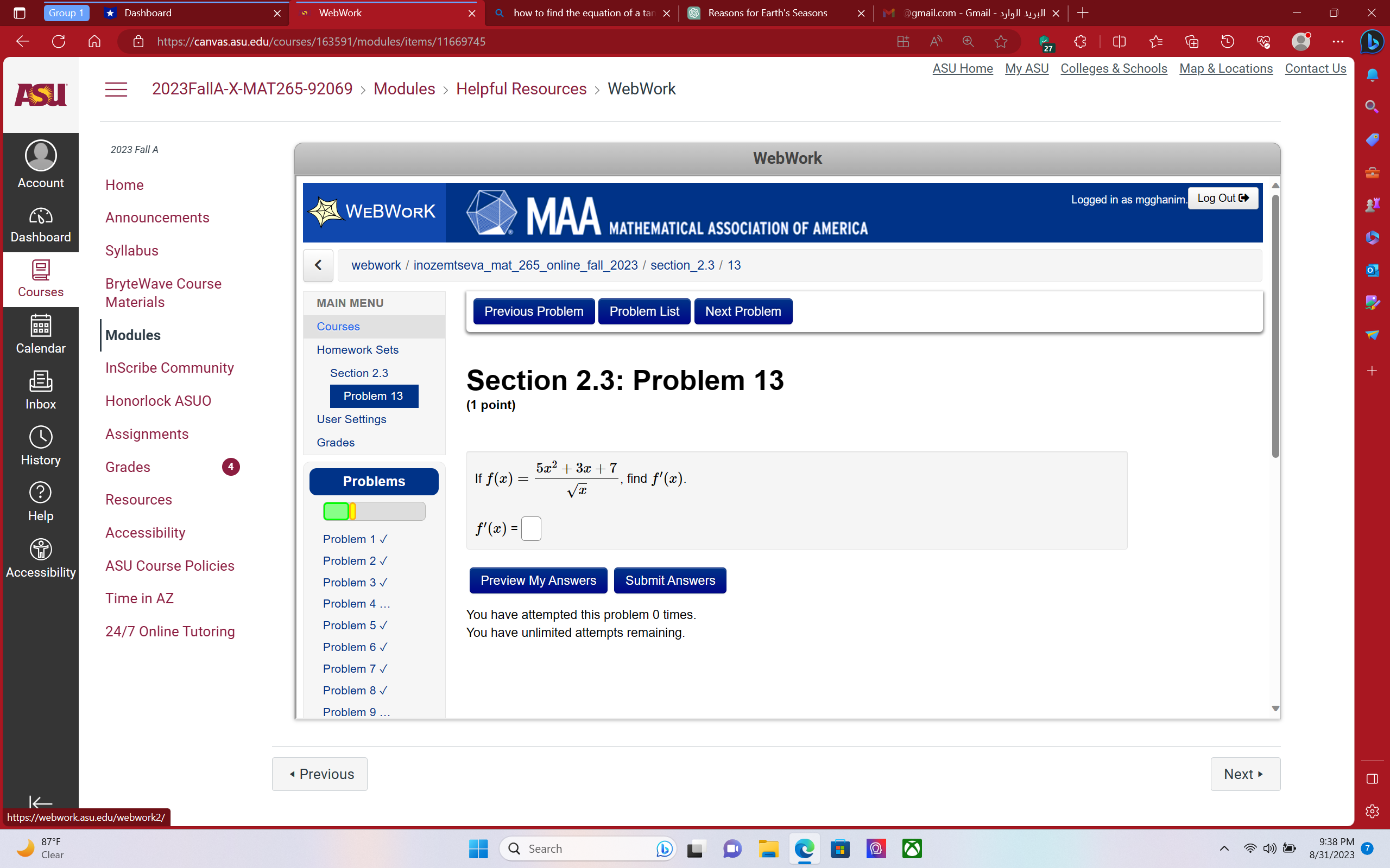 Group 1 Dashboard x | M @gmail.com - Gmail -