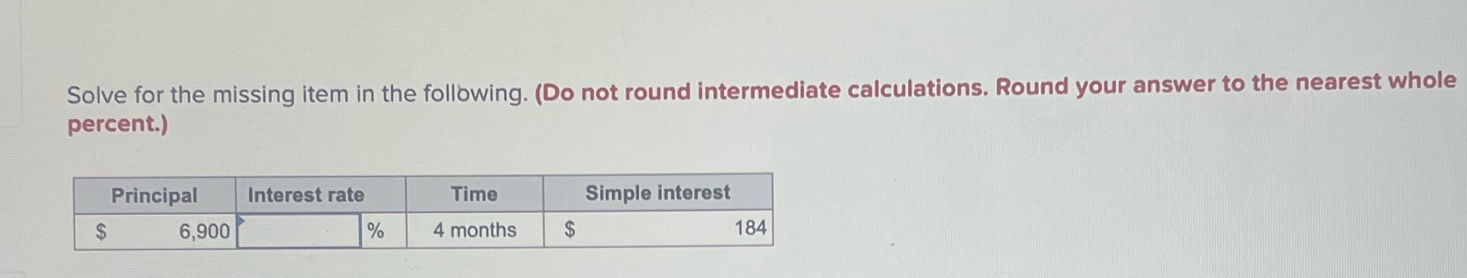 can you explain how to get the interest rate pls