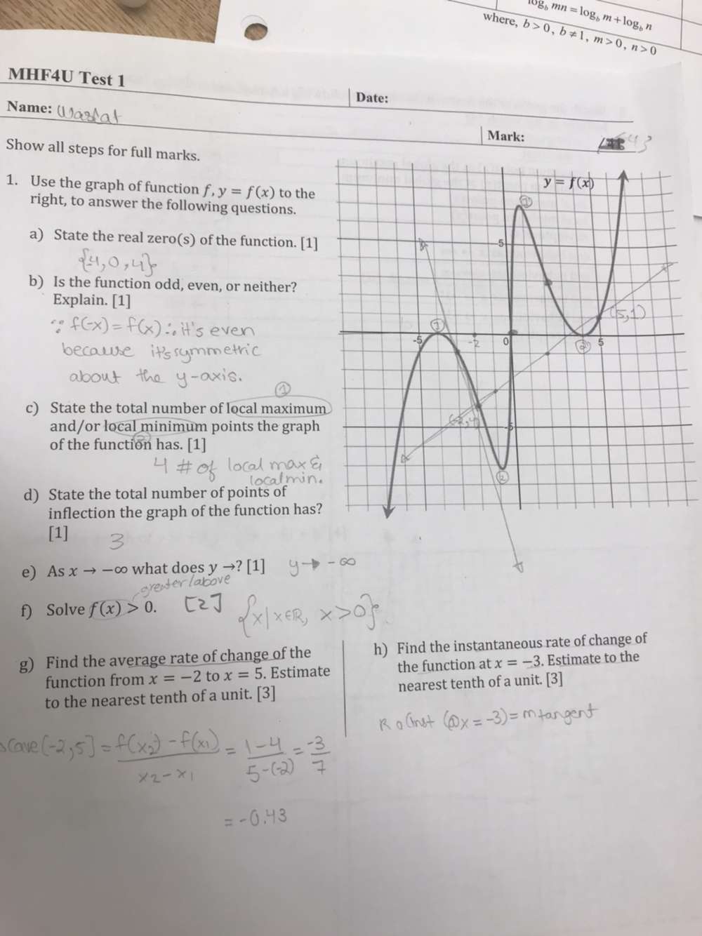 log, mn = log, m + log, n where, b > 0, b# 1,