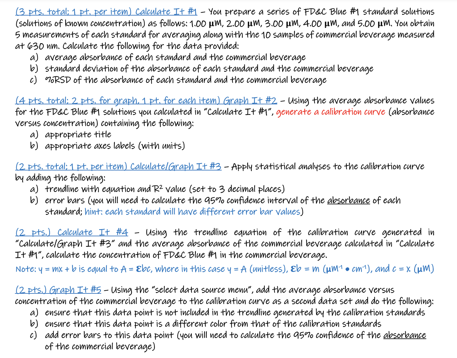 Please use the provided data on excel thx! ( 3