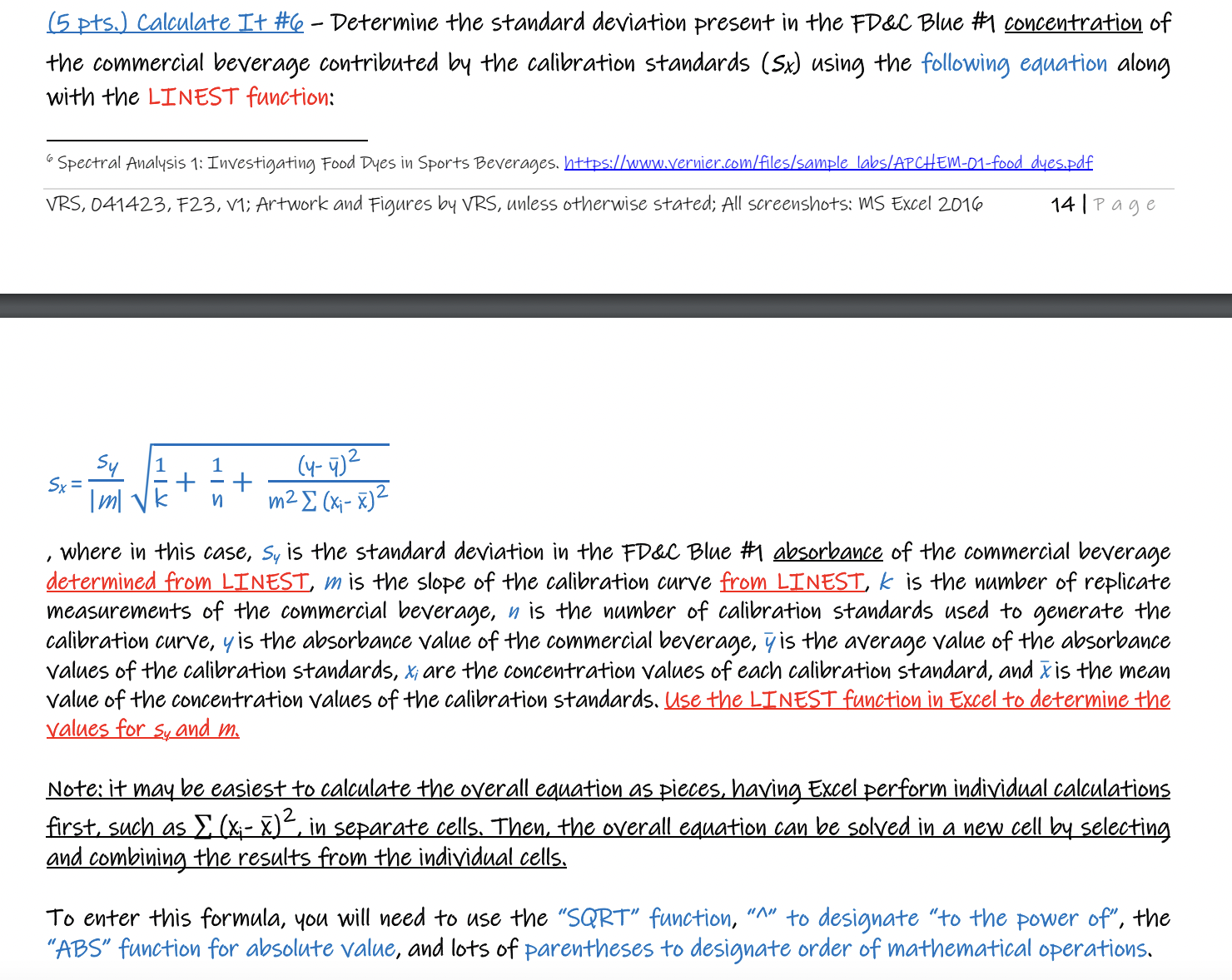 Please use the provided data on excel thx! ( 3