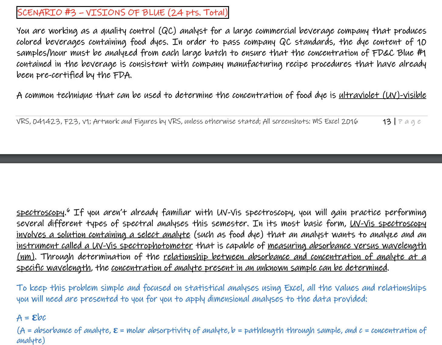 Please use the provided data on excel thx! ( 3