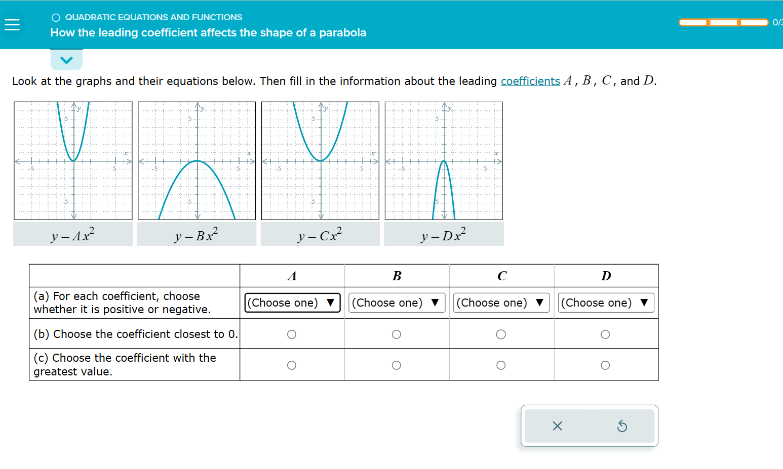 E O QUADRATIC EQUATIONS AND FUNCTIONS How the